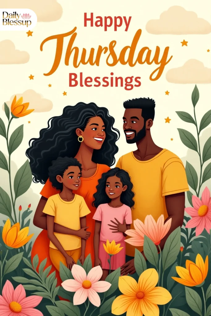 Happy Thursday Blessings For Family