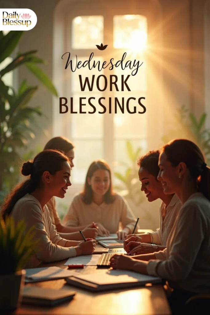 Wednesday Work Blessings