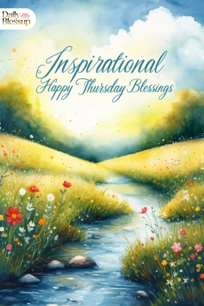 Inspirational Happy Thursday Blessings