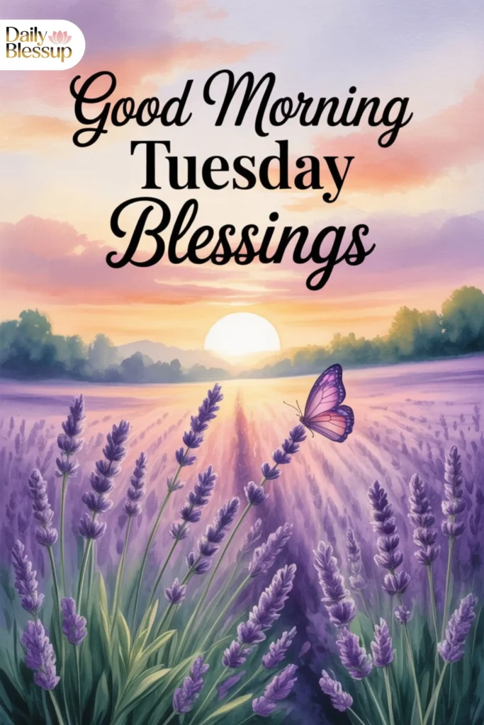 Inspirational Good Morning Tuesday Blessings