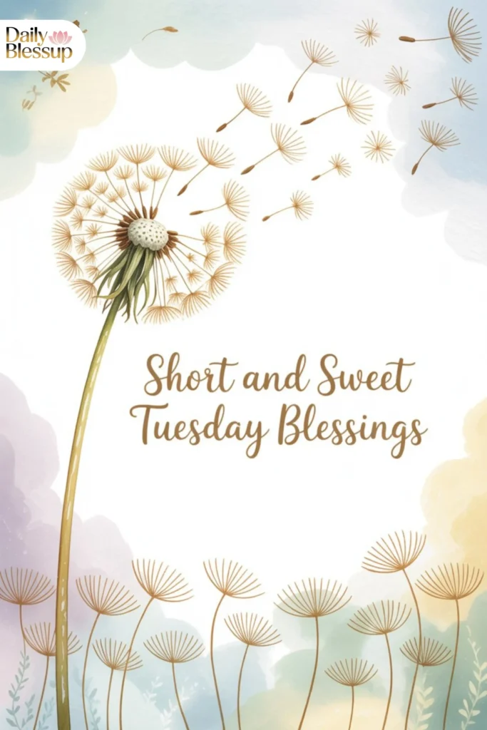 Short And Sweet Tuesday Blessings