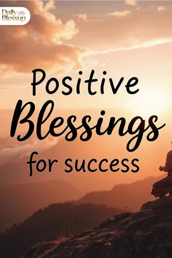 Positive Blessings for Success