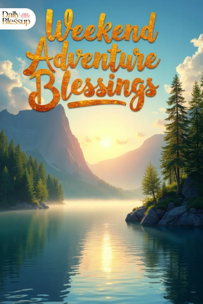 Weekend Adventure Blessings