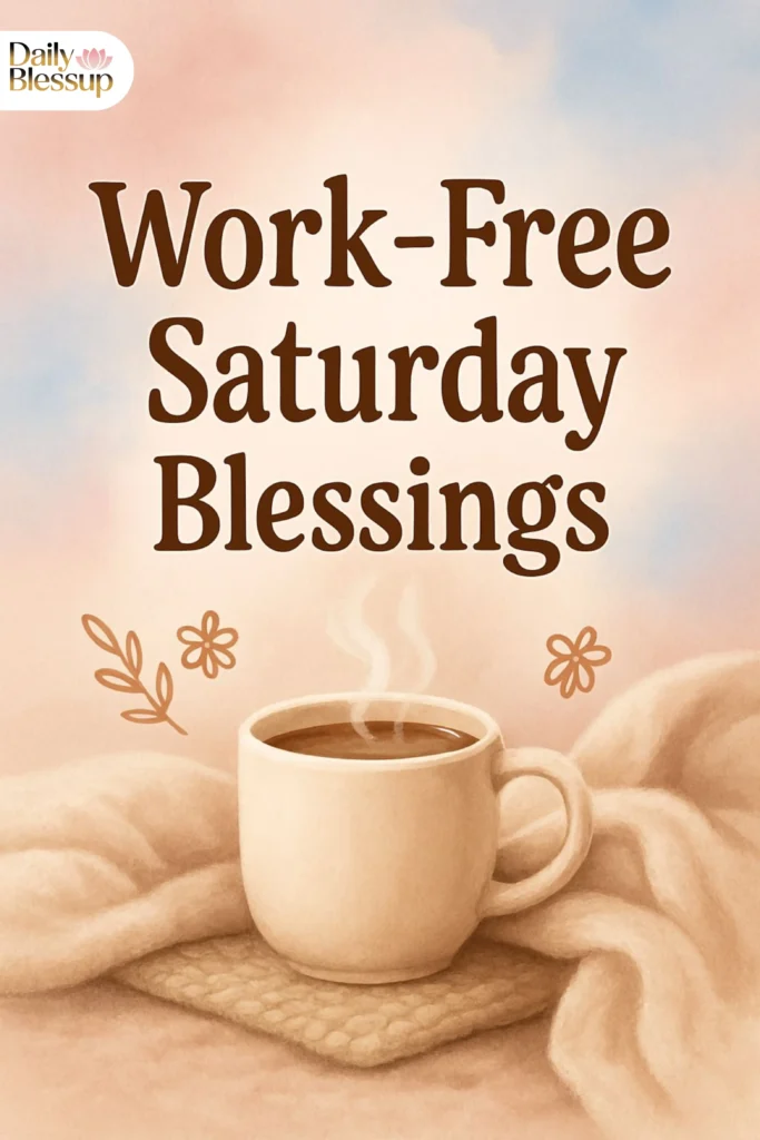 Work-Free Saturday Blessings