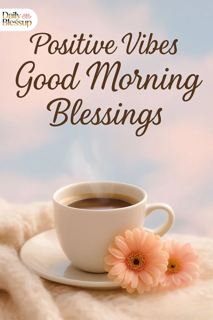 Positive Vibes Good Morning Blessings
