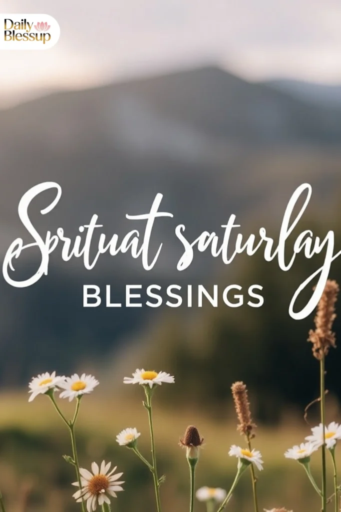 Spiritual Saturday Blessings