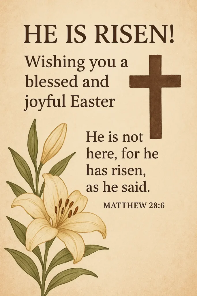 Religious Easter Wishes for Social Media