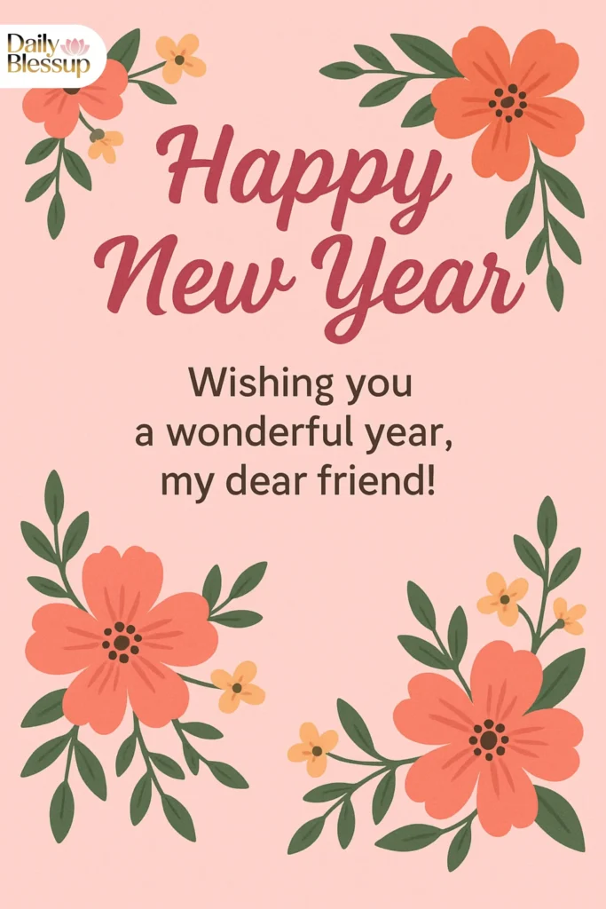 New Year Wishes for Female Friends