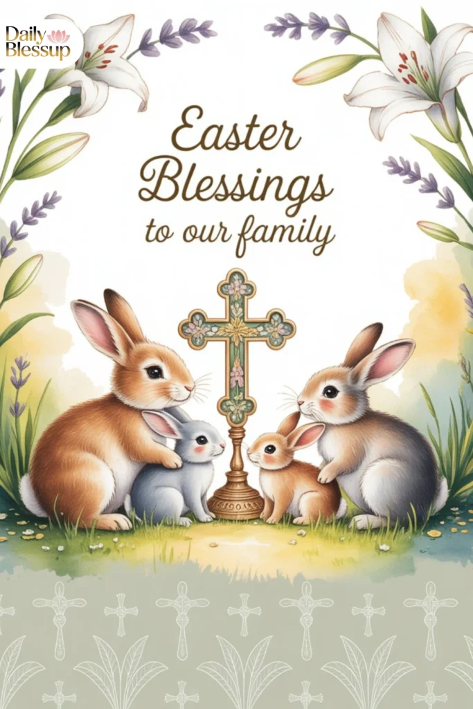 Religious Easter Greetings for Family