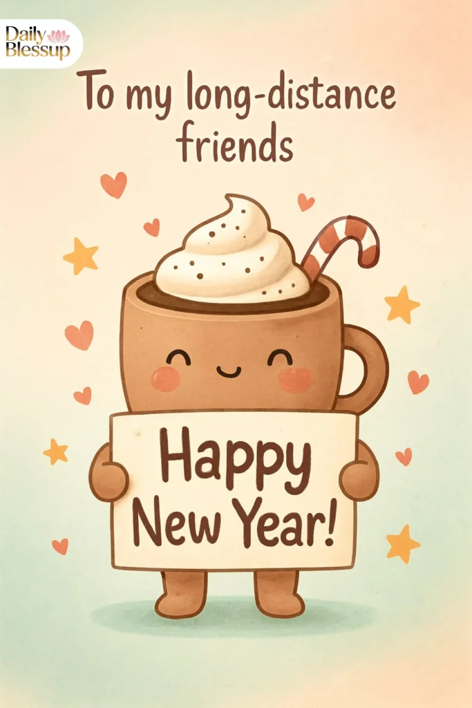 New Year Wishes for Long-Distance Friends