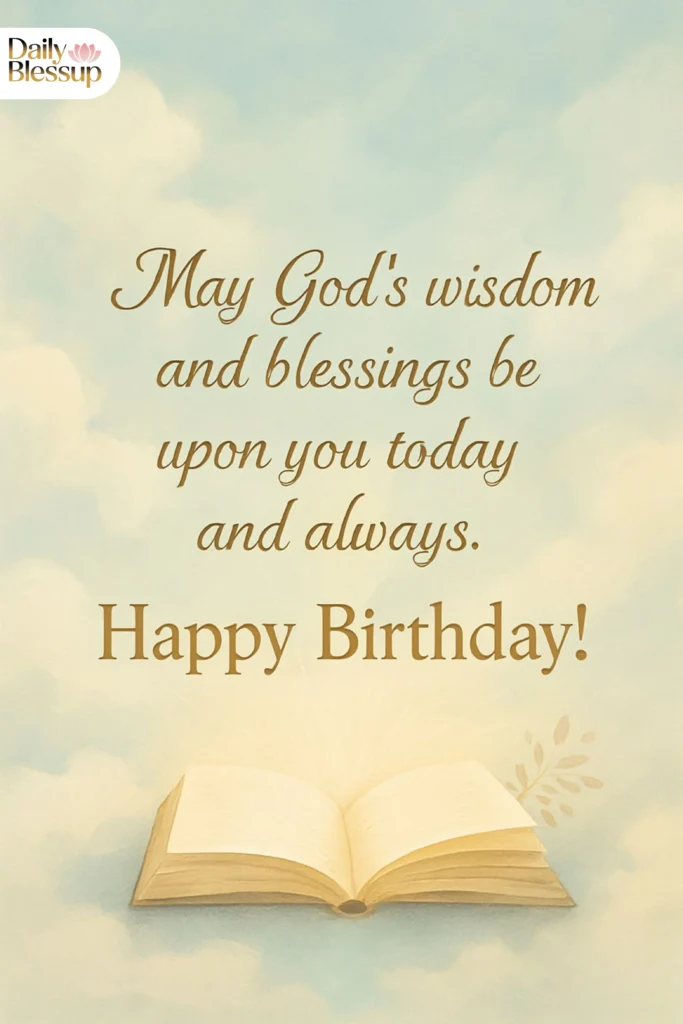 Religious Birthday Wishes for Him