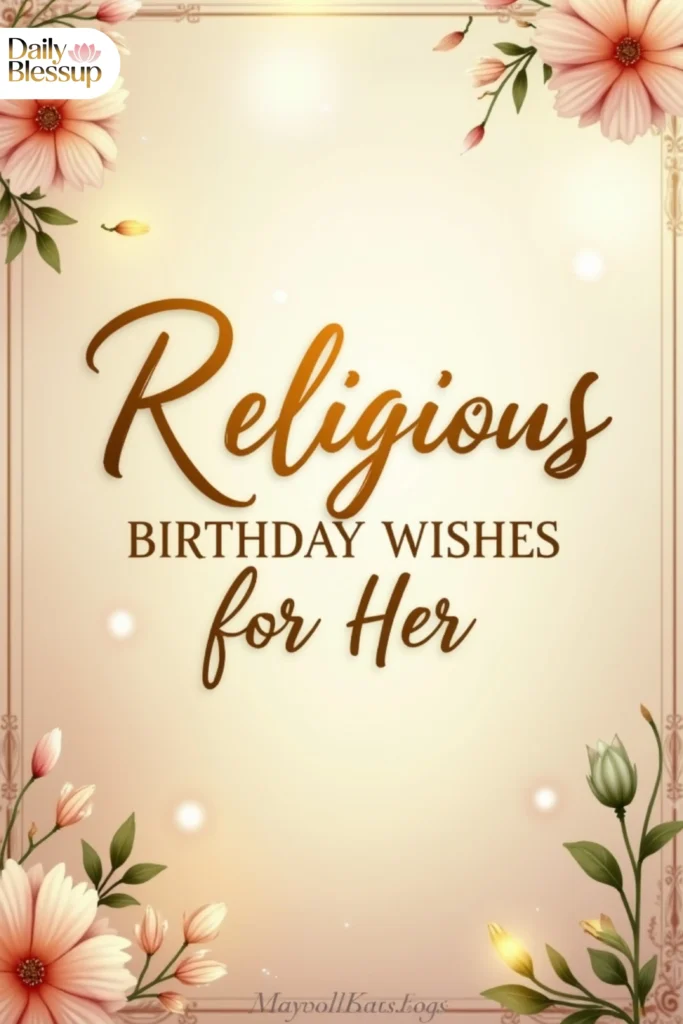Religious Birthday Wishes for Her