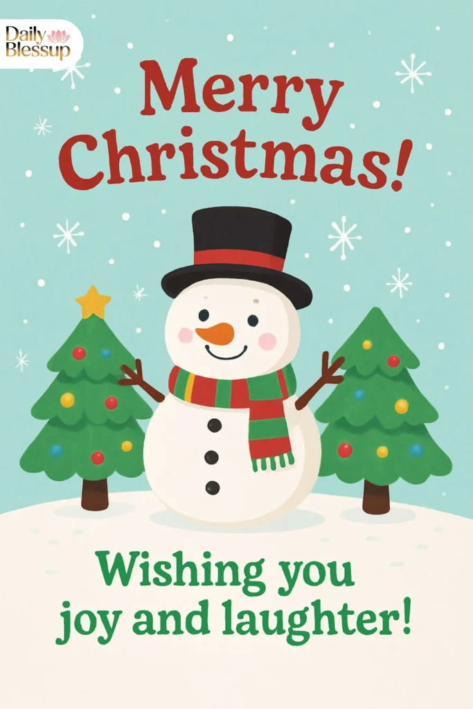 Cute Merry Christmas Wishes for Social Media
