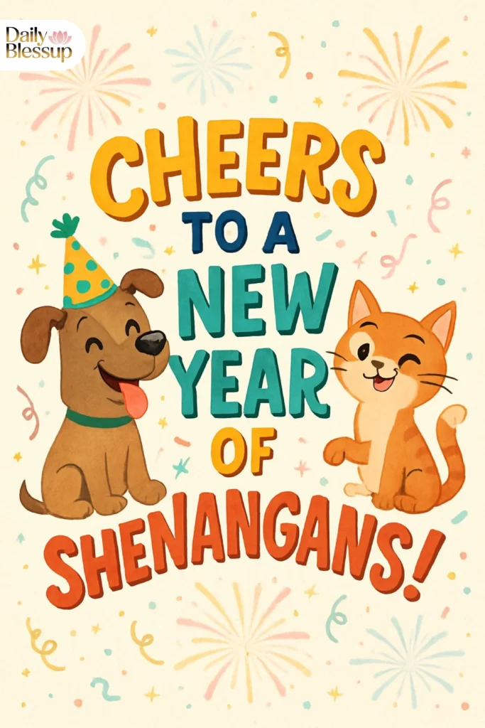 Funny New Year Wishes for Friends