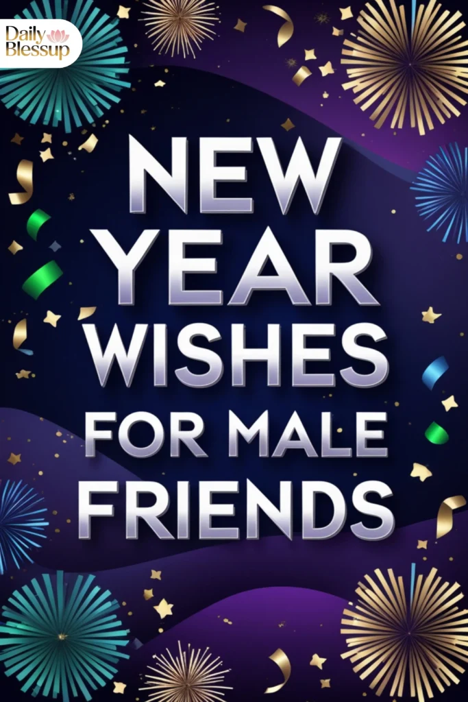 New Year Wishes for Male Friends