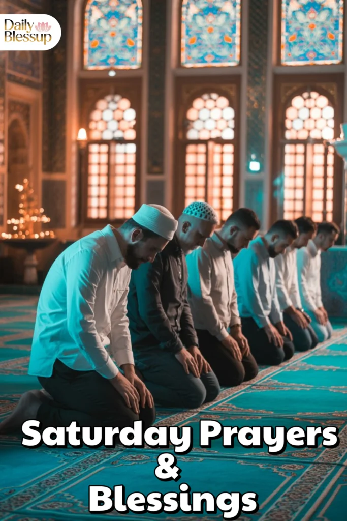 Saturday Prayers and Blessings