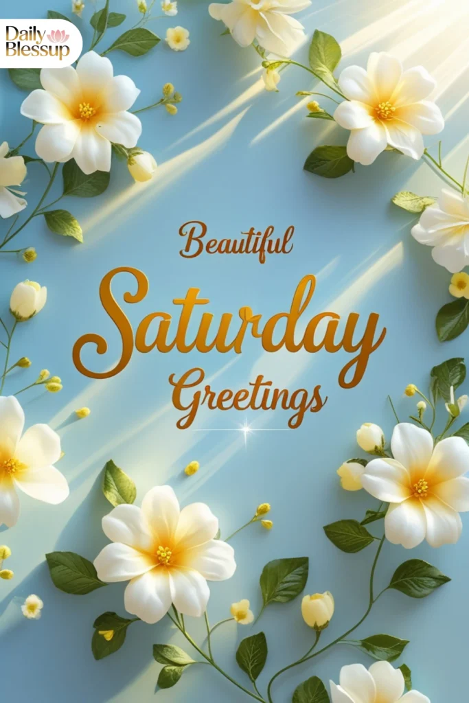 Beautiful Saturday Greetings
