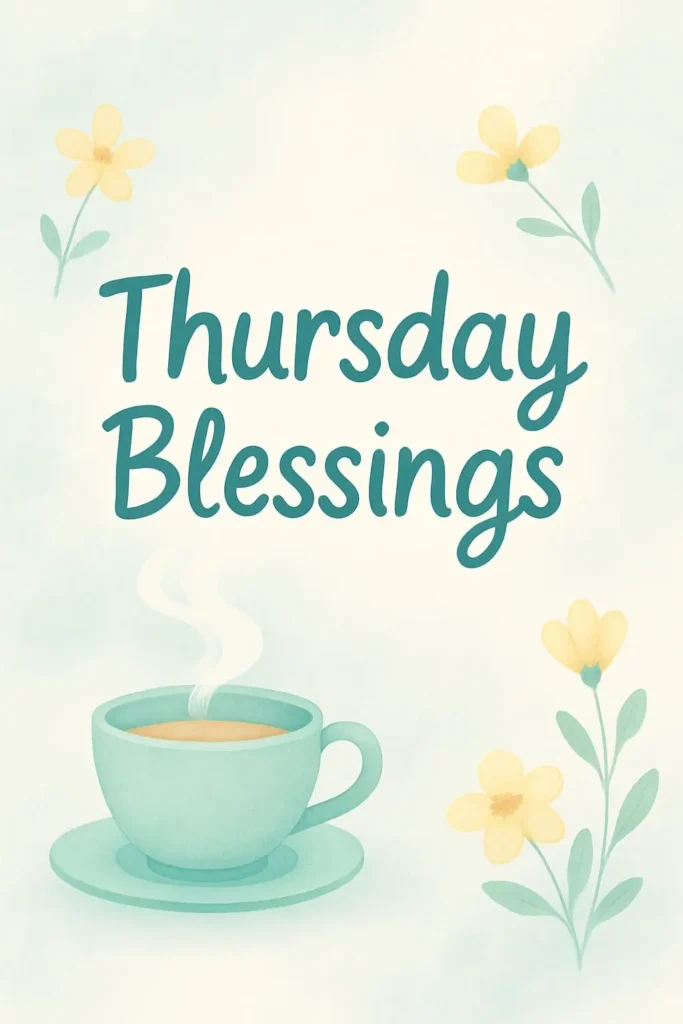 Cute Thursday Blessings