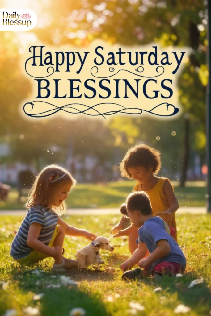 Happy Saturday Blessings