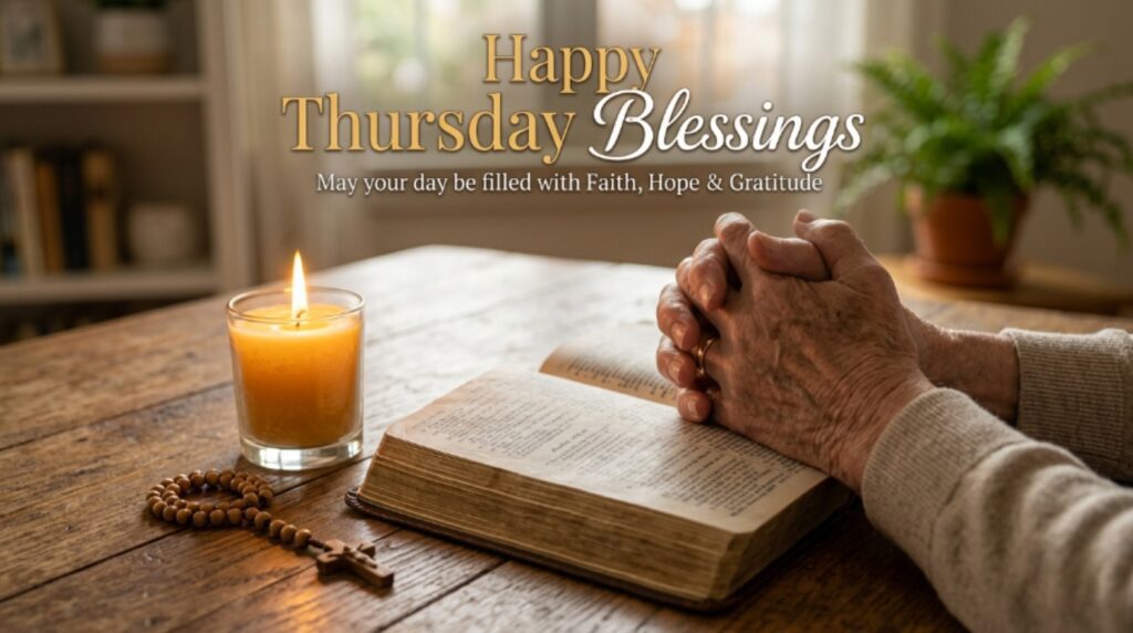 Happy Thursday Blessings and Prayers Images