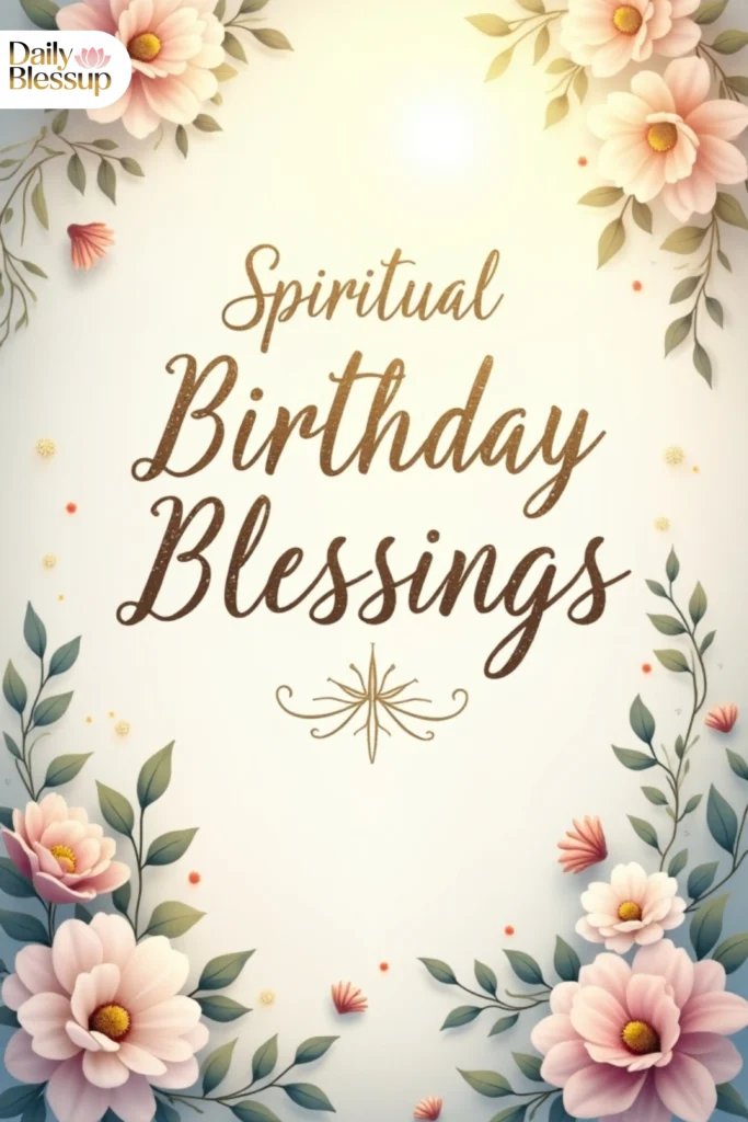 Spiritual Birthday Blessings