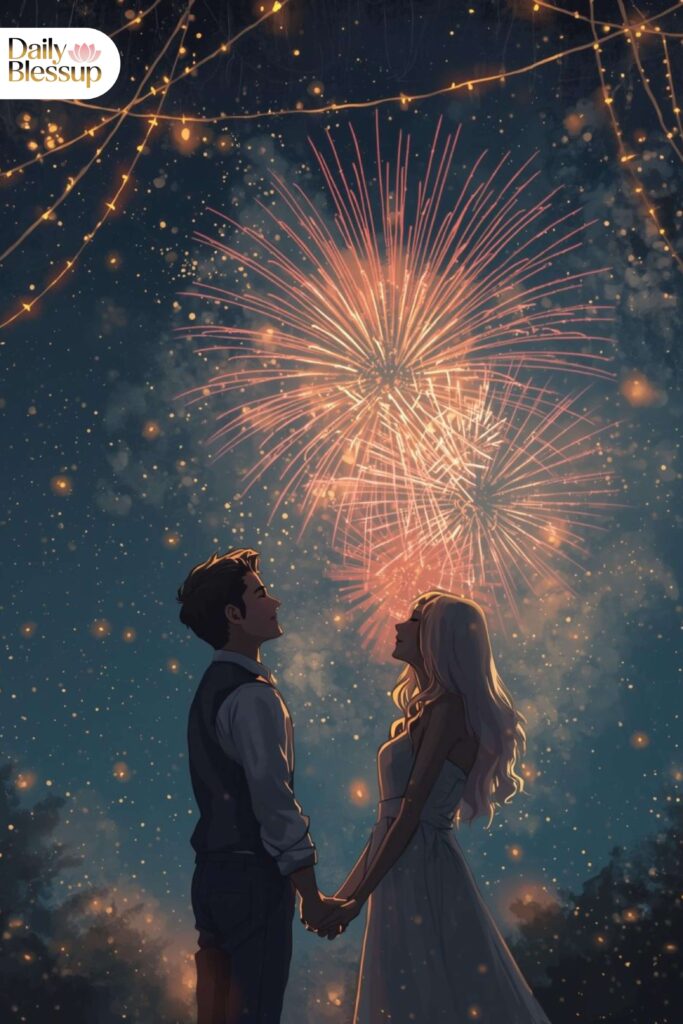 Romantic New Year Wishes for Lovers