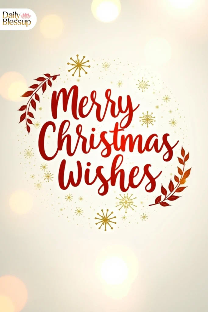 Aesthetic Merry Christmas Wishes Images