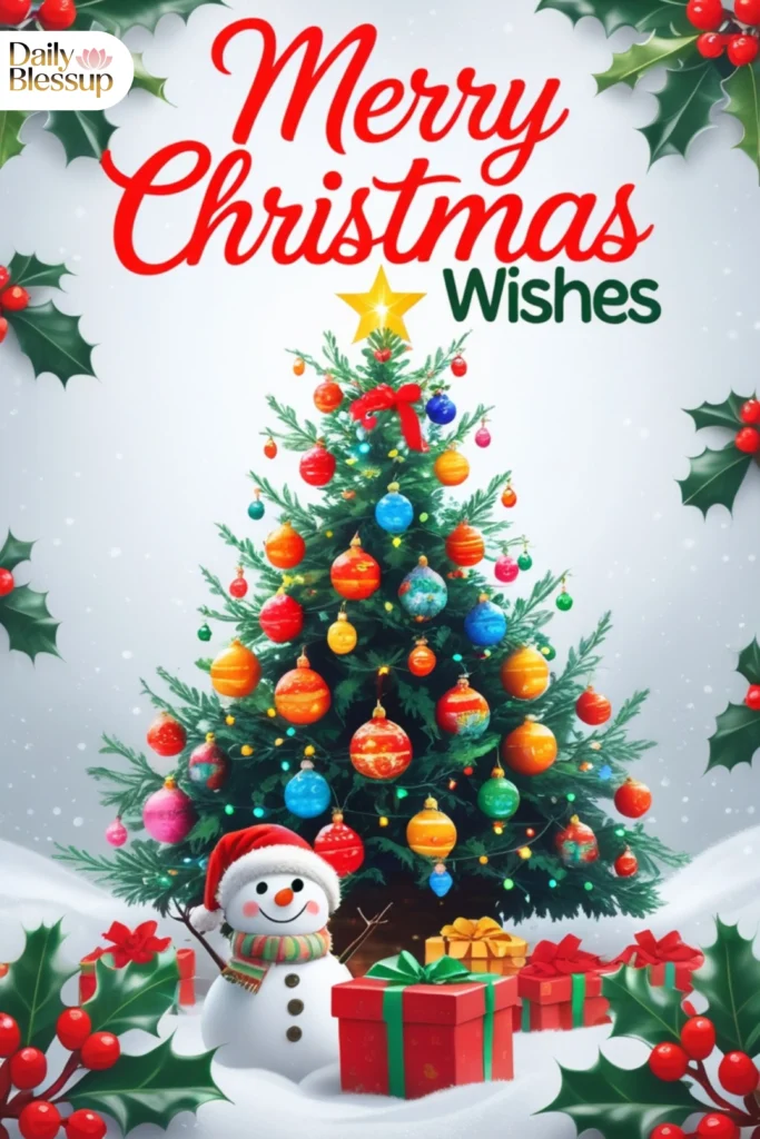 Cute Merry Christmas Wishes Images