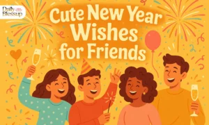 Cute New Year Wishes for Friends
