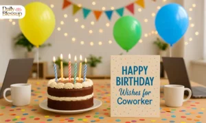 Happy Birthday Wishes for Coworker