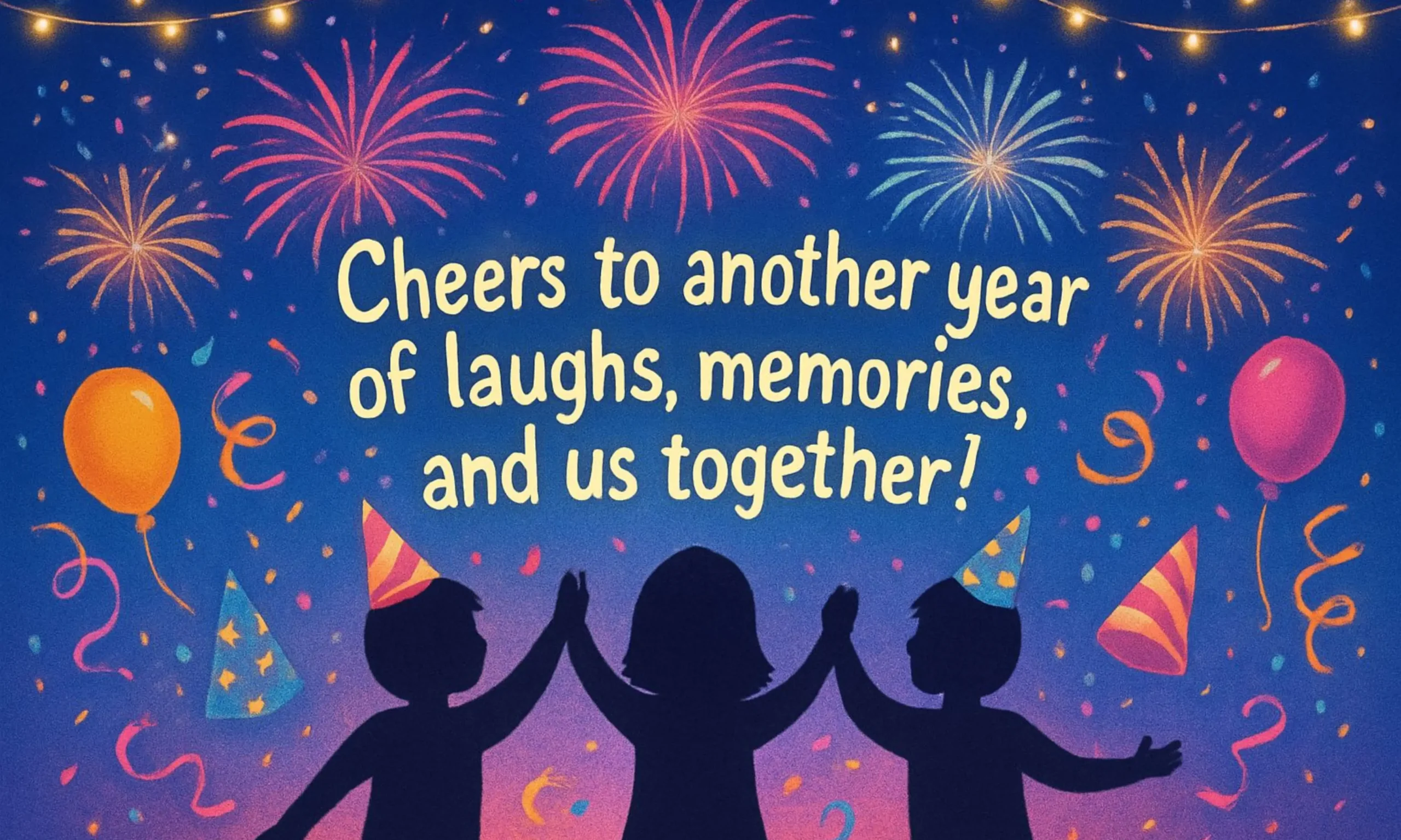 cute new year wishes for friends