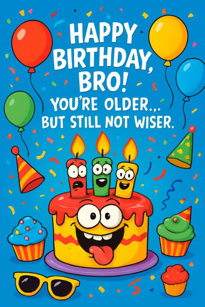 Birthday Wishes for Younger Brother