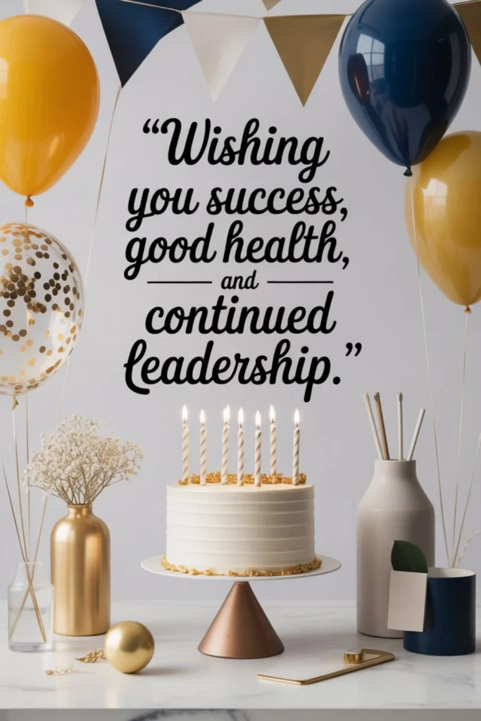 Happy Birthday Wishes for Boss