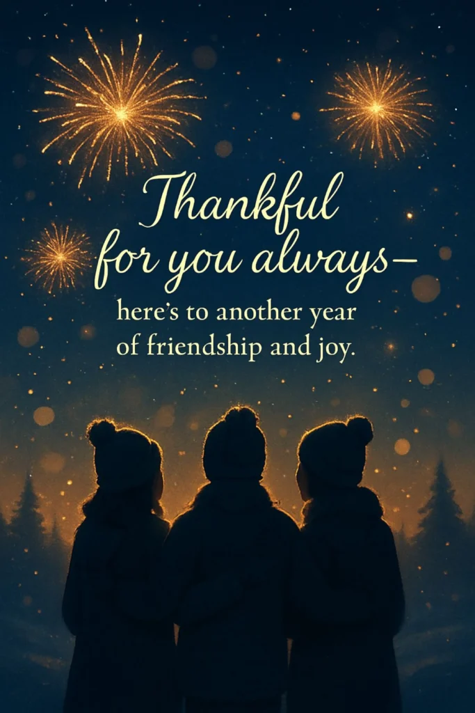 Heartfelt New Year Messages for Friends