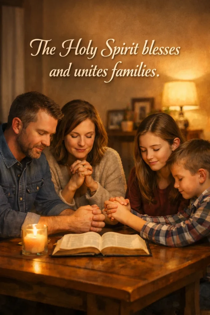 Powerful Prayer to the Holy Spirit for Family
