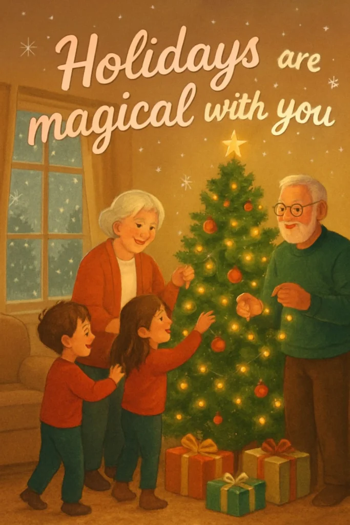 Seasonal or Holiday Quotes for Grandchildren