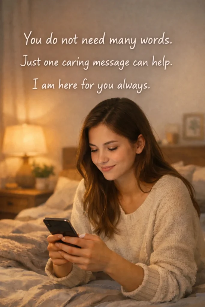 Long Comforting Paragraphs To Calm His Heart