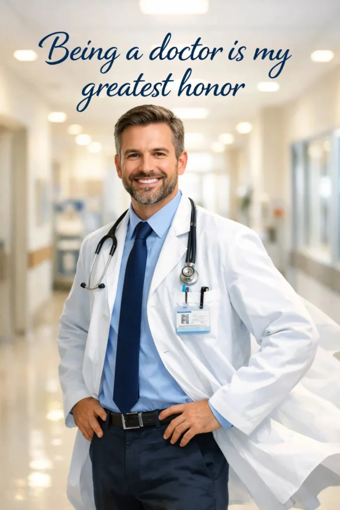 Proud To Be A Doctor Quote