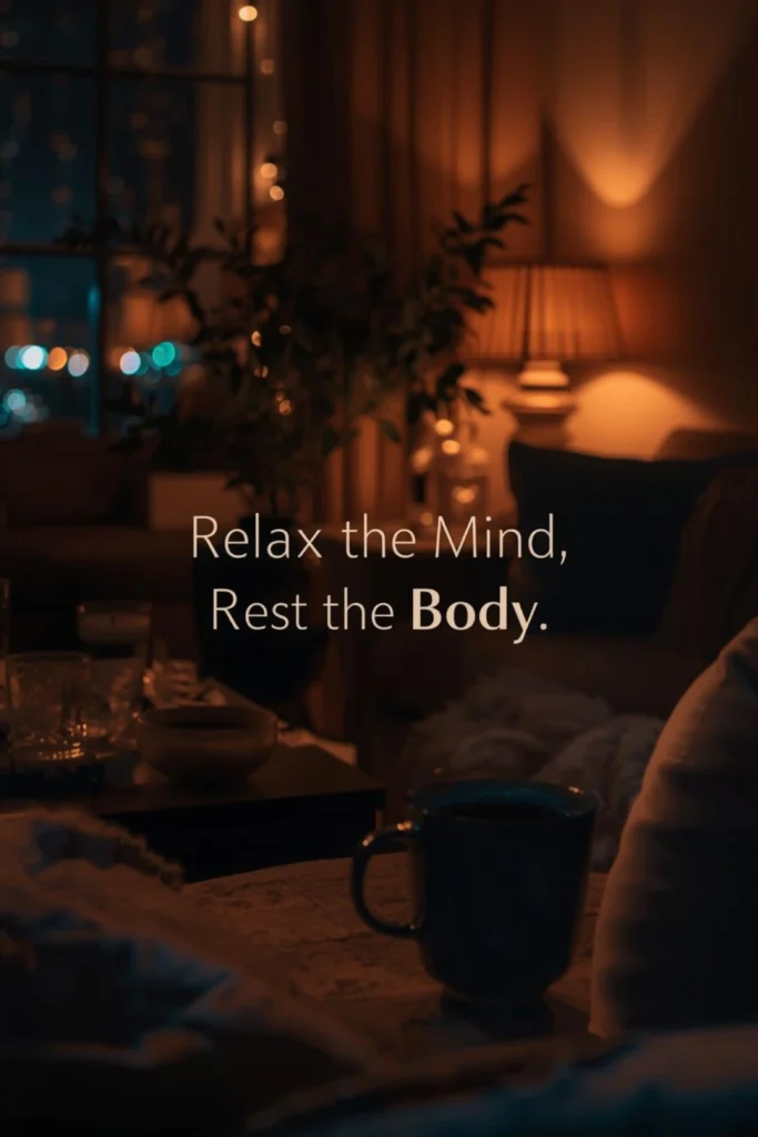 Relaxing Night Quotes