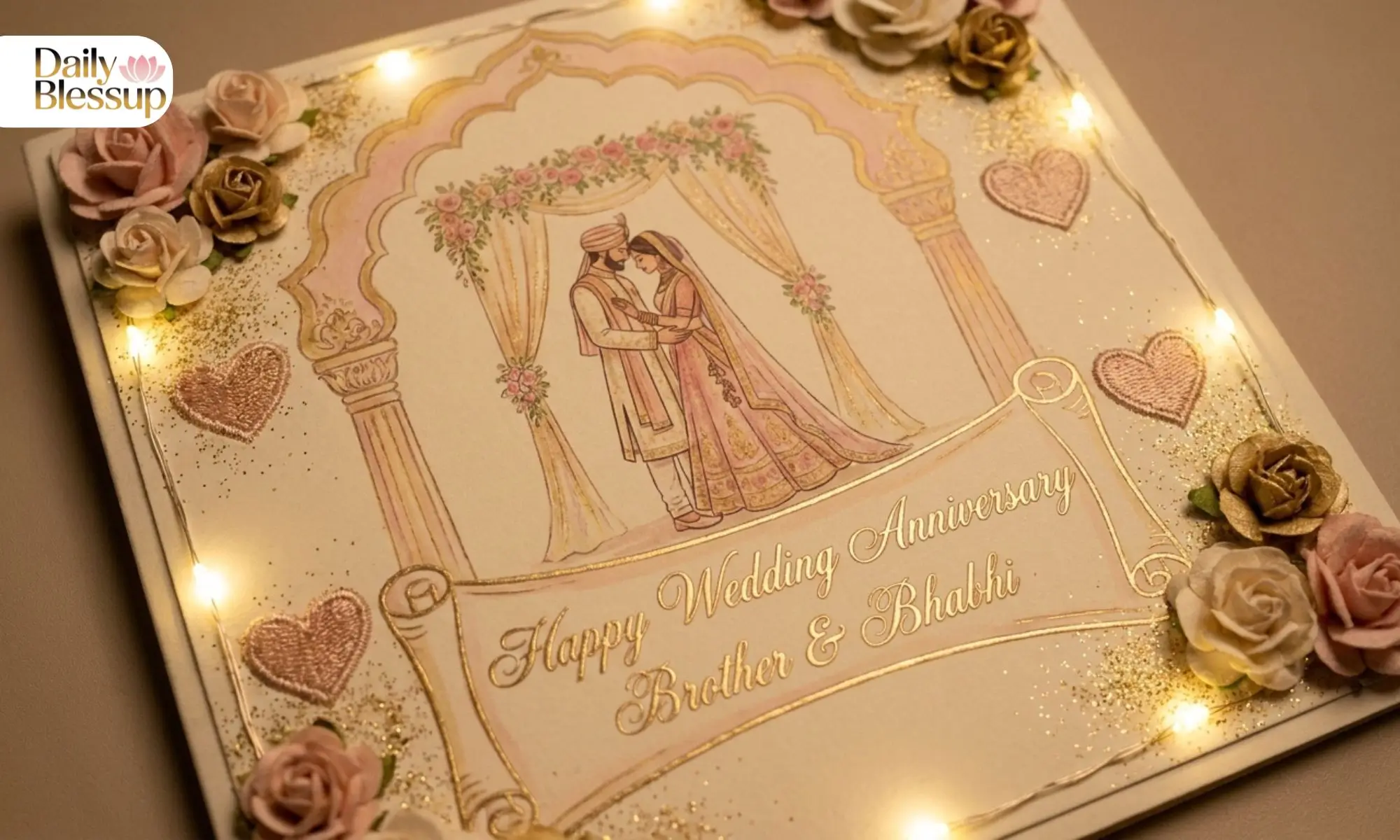 Best Wedding Anniversary Wishes for Brother and Bhabhi