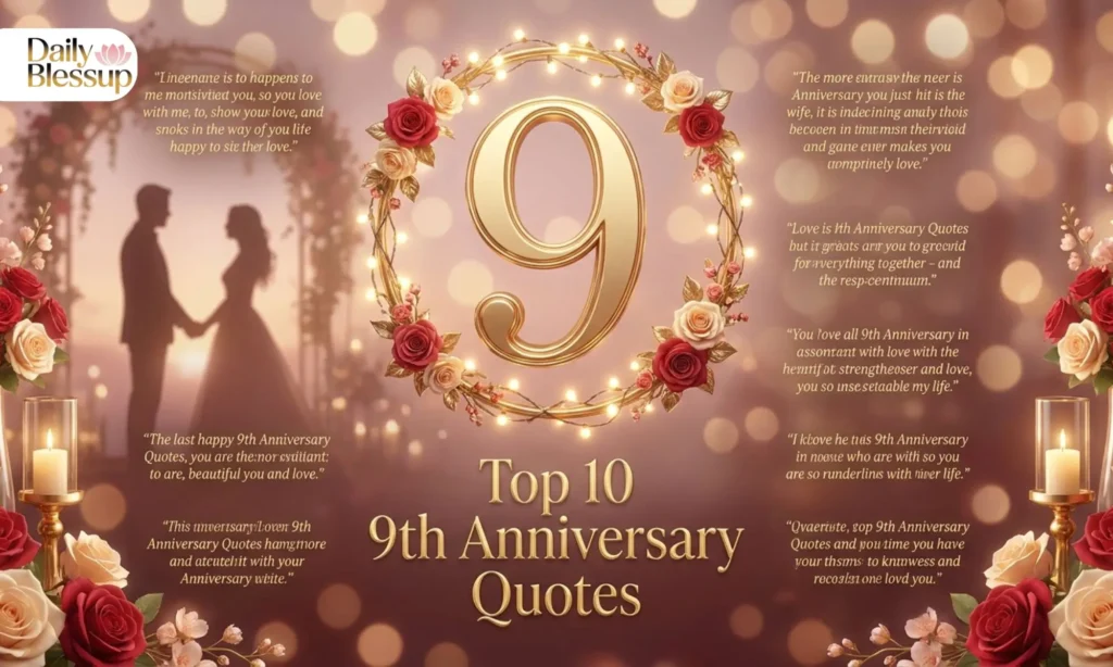 top10 9th anniversary quotes