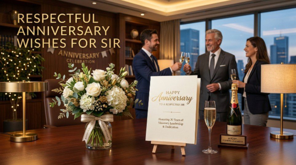 Respectful Anniversary Wishes for Sir