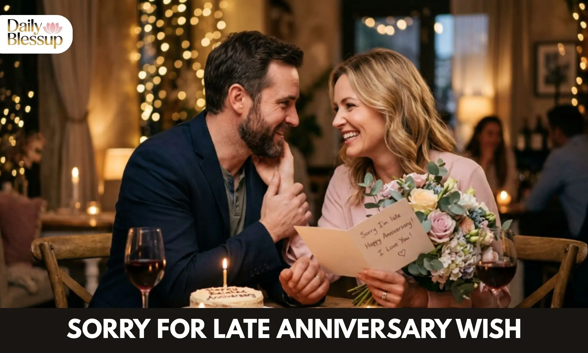 Sorry For Late Anniversary Wish
