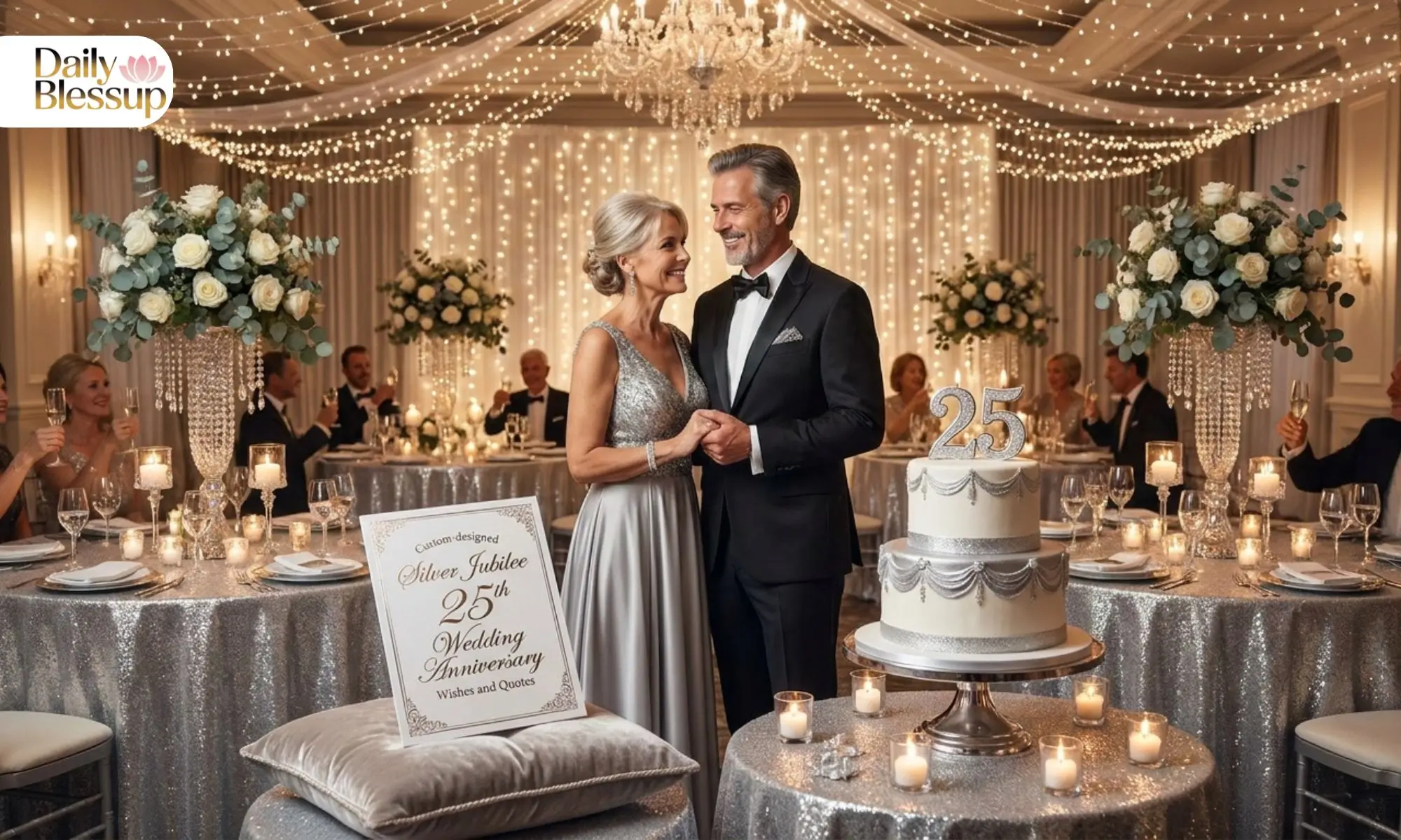 Silver Jubilee 25th Wedding Anniversary Wishes and Quotes